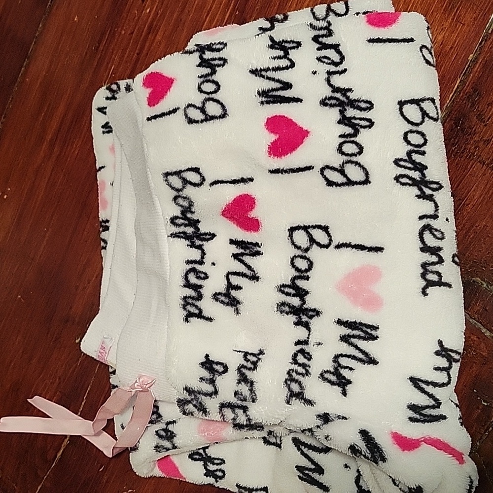 Like new PJ bottoms. Waist stretches to 20" very plush